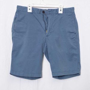 J. Crew Flat Front Blue Men's Shorts Size 30